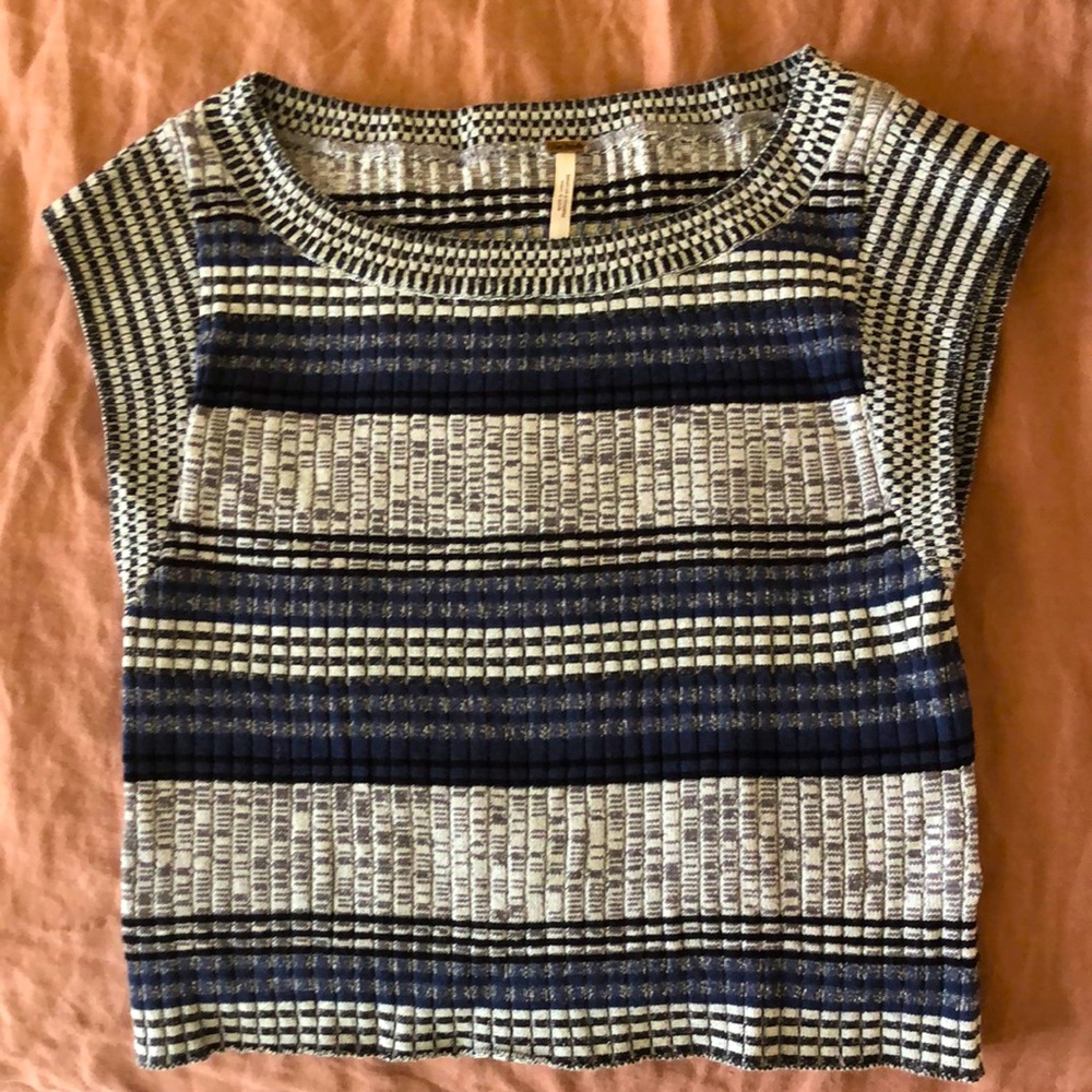 Free people knit crop top
